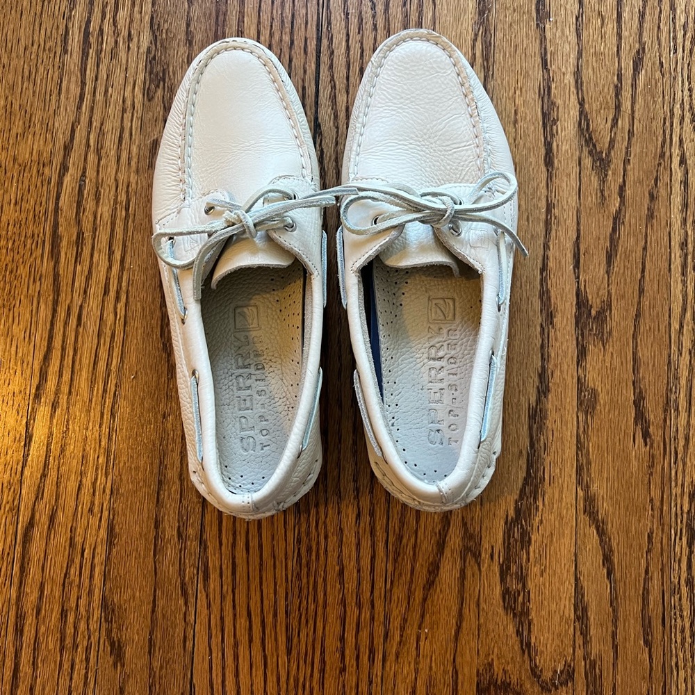Cream Men’s Sperry’s